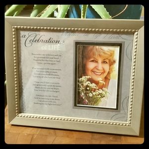 Celebration of Life Memorial Frame